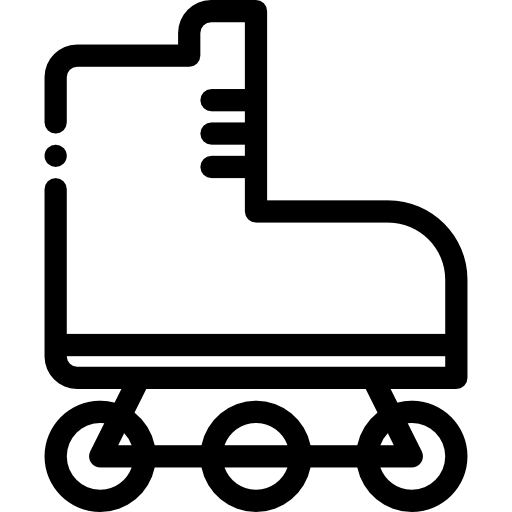 patín icono gratis