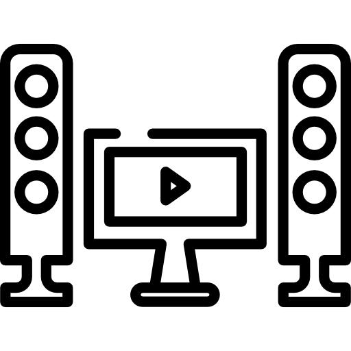 홈 시네마 무료 아이콘