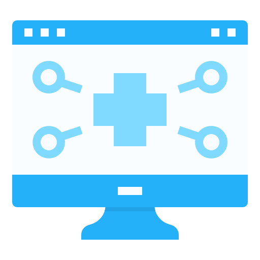 informe médico icono gratis