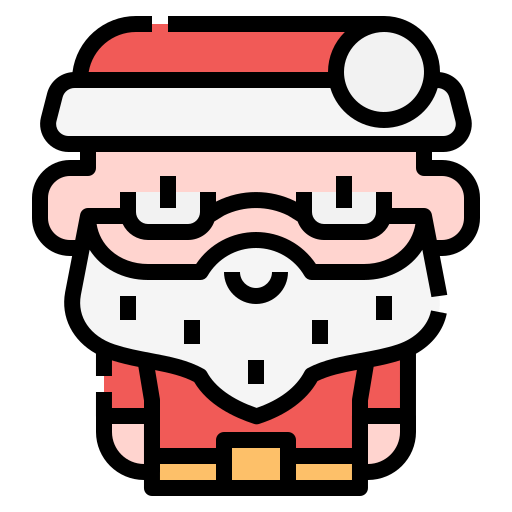 papá noel icono gratis