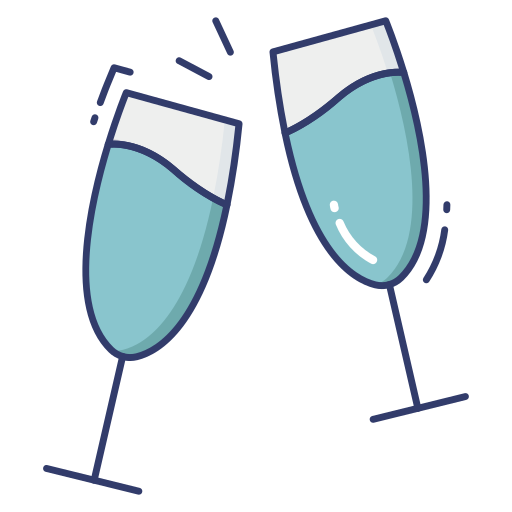 copa de vino icono gratis