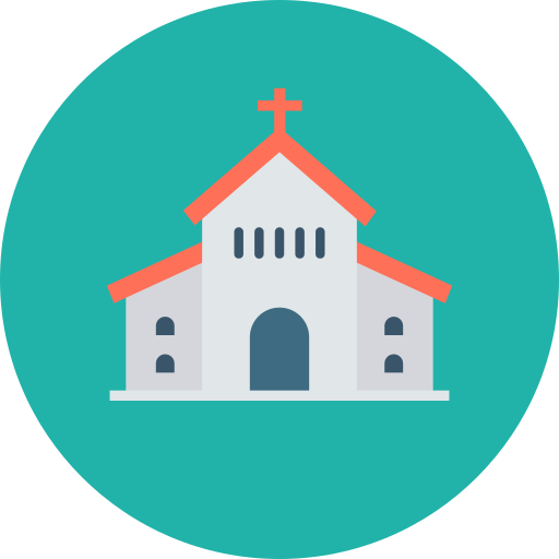 Church Dinosoft Circular icon