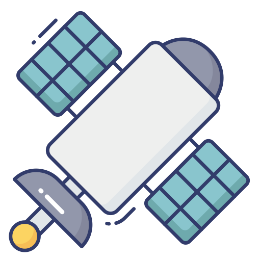satélite icono gratis