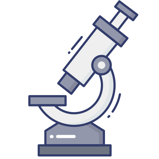 microscópio grátis ícone