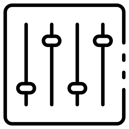 Volume control free icon