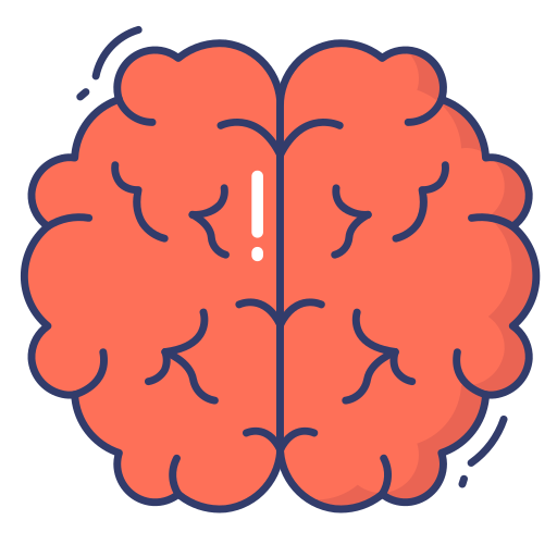 Brain icon Dinosoft Lineal Color