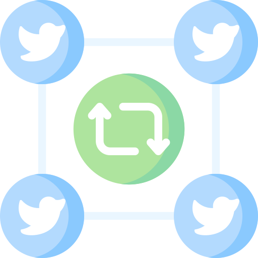 retweeter Icône gratuit retweeter Icône gratuit