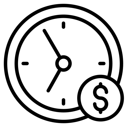 Clock free icon Clock free icon