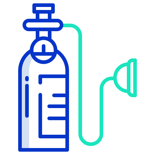 Oxygen free icon