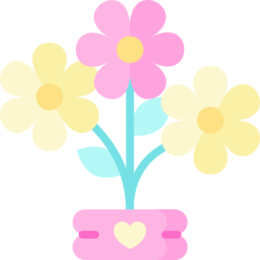 ramo de flores icono gratis