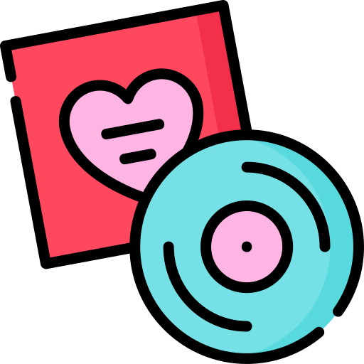 chanson d'amour Icône gratuit