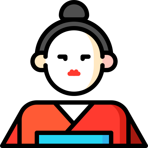 geisha Icône gratuit geisha Icône gratuit