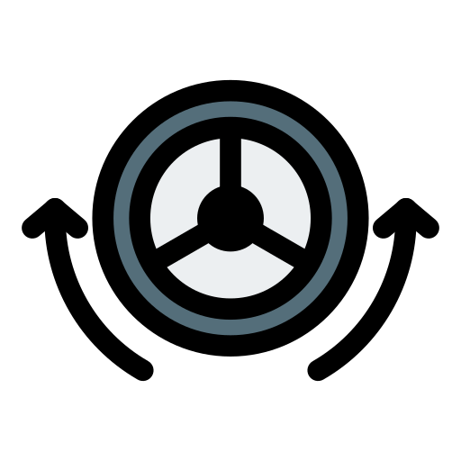 Steering wheel free icon Steering wheel free icon