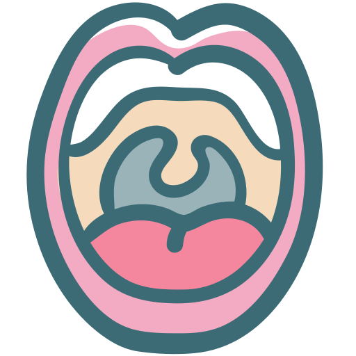 Uvula Generic Hand Drawn Color icon