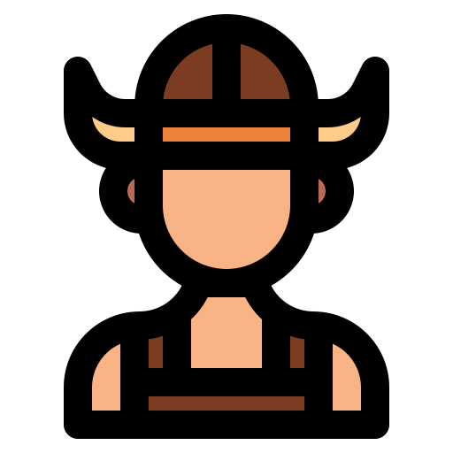 vikingo icono gratis