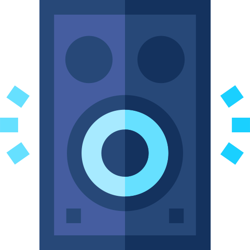 altavoz icono gratis