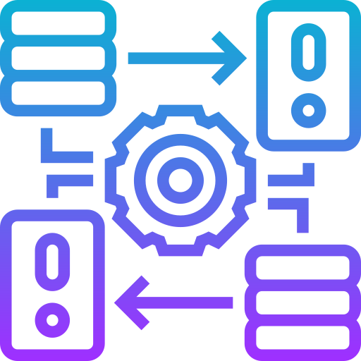 Data Meticulous Gradient icon