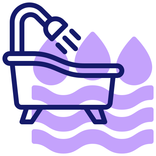 목욕통 무료 아이콘