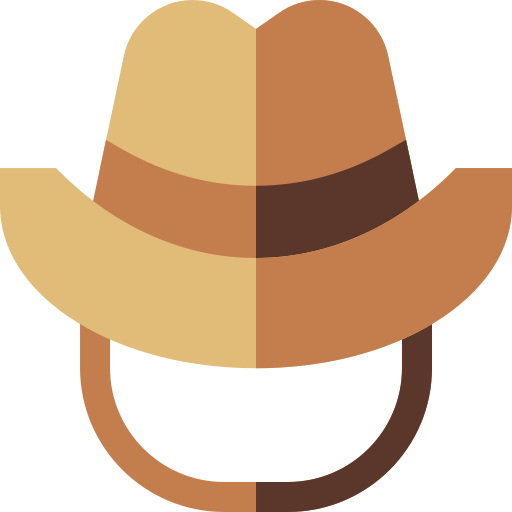 sombrero de vaquero icono gratis