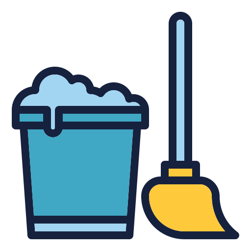 Mop Generic Outline Color icon