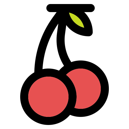 Cherry Generic Outline Color icon