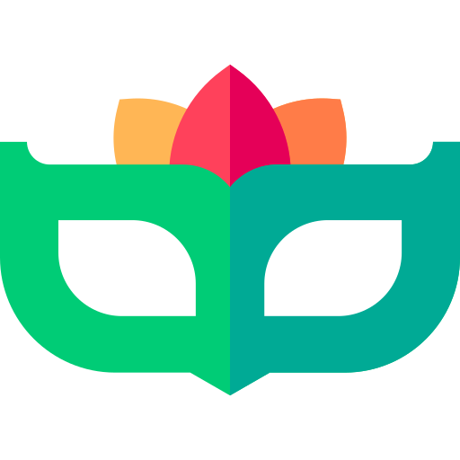 masque de carnaval Icône gratuit