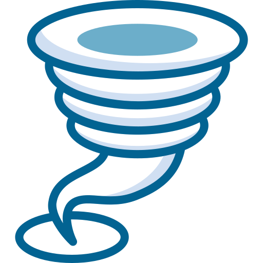 Tornado Generic Blue icon