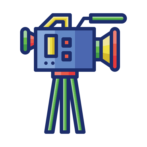 camara de video icono gratis