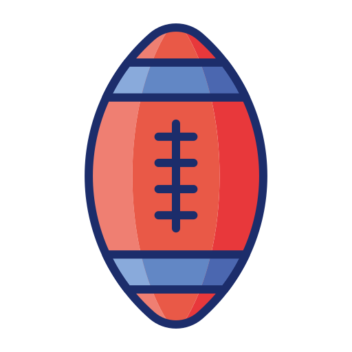 Football Flaticons Lineal Color Icon