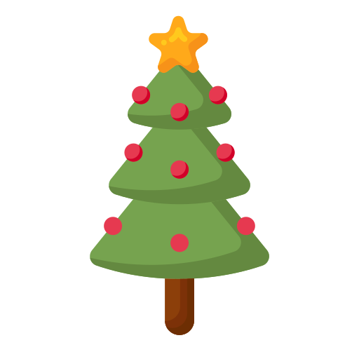 árbol de navidad icono gratis