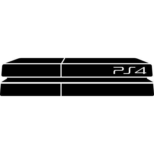 Ps4 console - entertainment icons