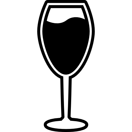 copa de vino icono gratis