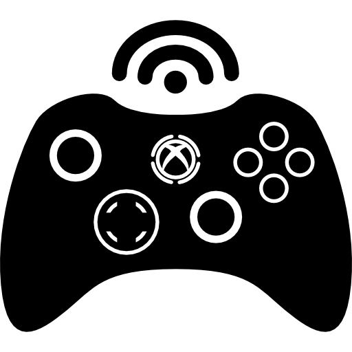 Free Icon | Xbox 360 wireless game control tool