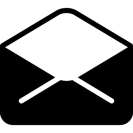 Enveloppe ouverte - Icônes interface gratuites