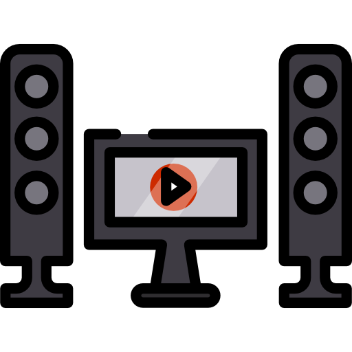 홈 시네마 무료 아이콘