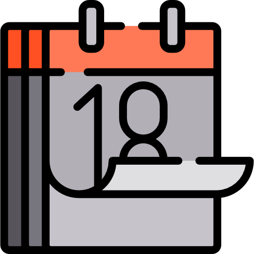 calendário grátis ícone