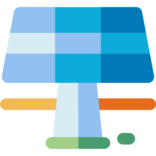 panel solar icono gratis