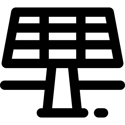 panel solar icono gratis