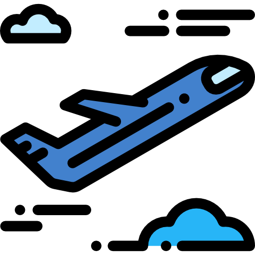 비행기 무료 아이콘