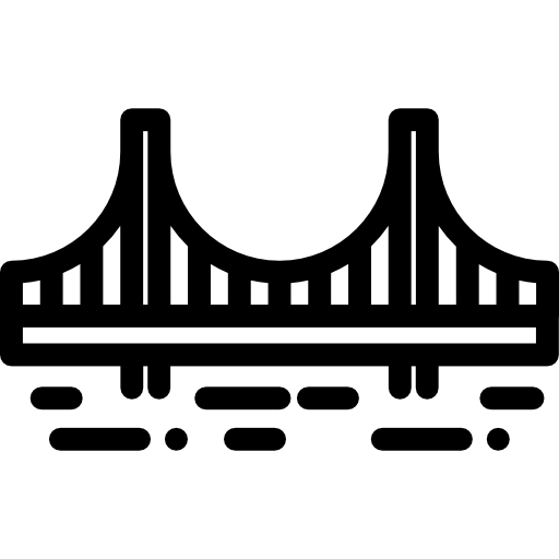 Bridge free icon