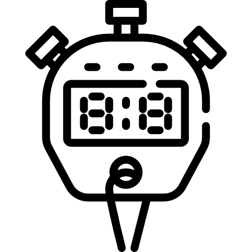 cronógrafo icono gratis