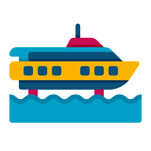 Hydrofoil - Free transportation icons