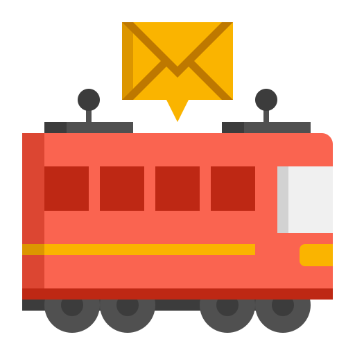 tren de carga icono gratis