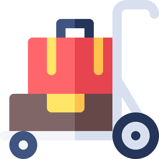 Baggage free icon Baggage free icon