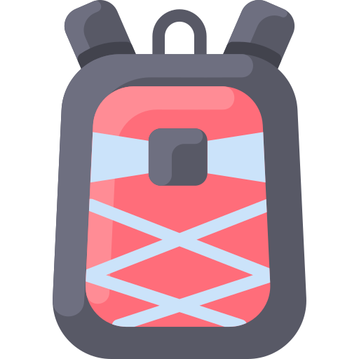 mochila icono gratis