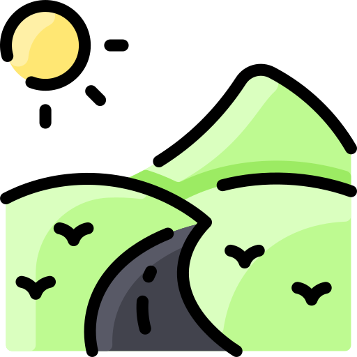 la carretera icono gratis