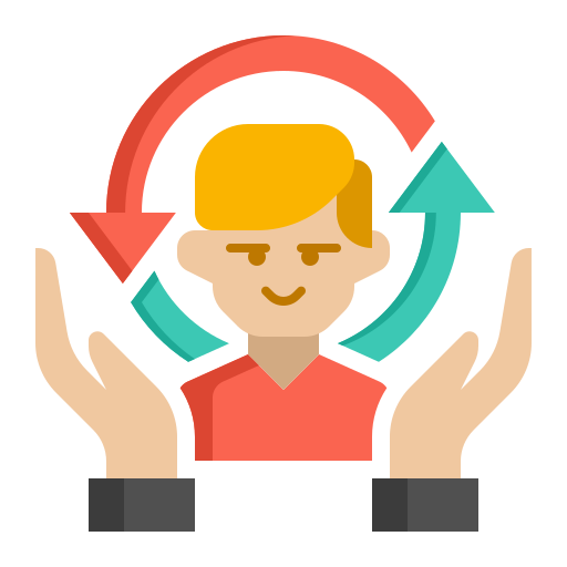 la lealtad del cliente icono gratis