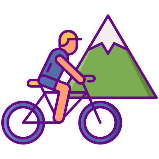 Mountain sports - free icon