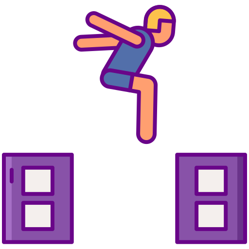 parkour icono gratis