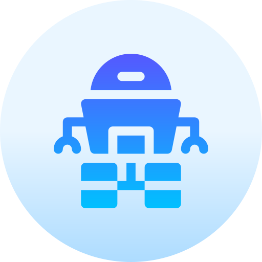 robot espacial icono gratis